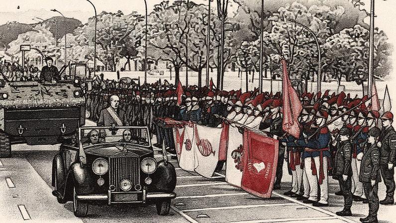 Desfile de 7 de Setembro na Esplanada dos Ministérios em Brasília, 2024 (Foto: Reprodução)