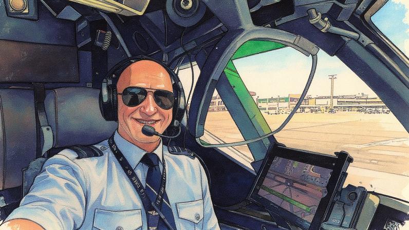 Piloto Joseph Emerson, de 46 anos, enfrenta 83 acusações de tentativa de homicídio; ele afirma que esperava 'acordar' se o avião da Air Alaska se encaminhasse para um acidente (Foto: Reprodução)