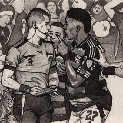 Flamengo denuncia 4º árbitro por suposta orientação a técnico do Estudiantes