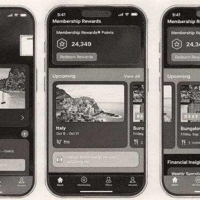 Custa R$ 895 por ano para ter tema premium do app American Express