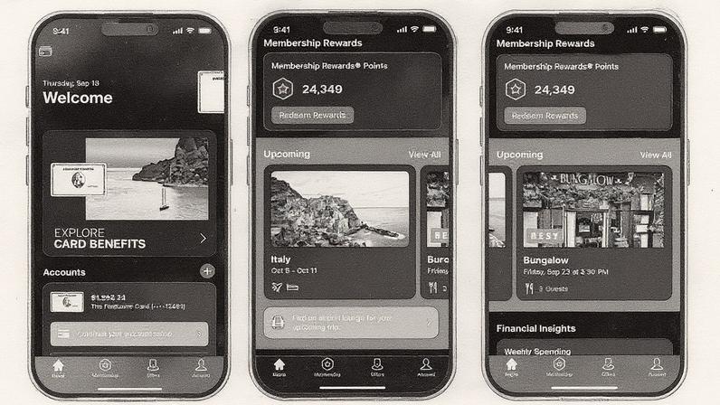 Alongside an annual fee increase, American Express also recently announced an update to its mobile app. Image: American Express