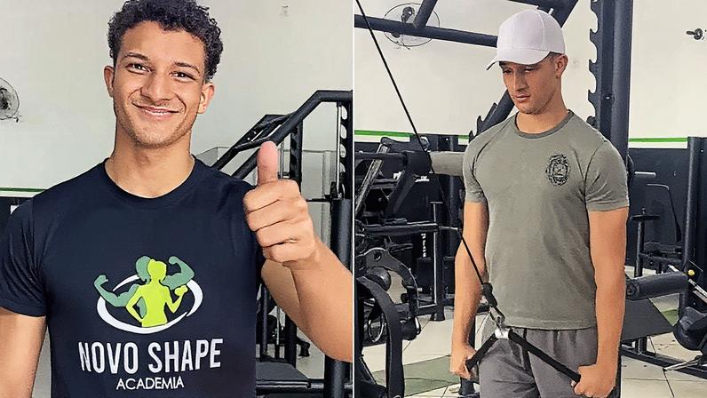 Artur Martins Santos era estagiário da academia Novo Shape (Foto: Reprodução)