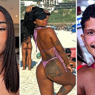 Namorado de Iza defende a artista após foto de biquíni ser divulgada por Yuri Lima