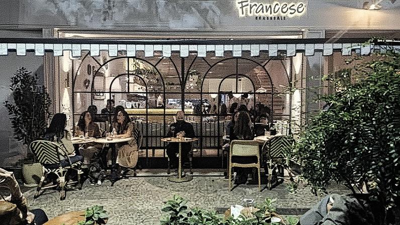 Fachada do restaurante Francese, especializado em culinária franco-italiana, localizada em Ipanema (Foto: Reprodução)