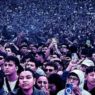 The Town 2025 estreia em São Paulo com fãs de trap sob chuva fina