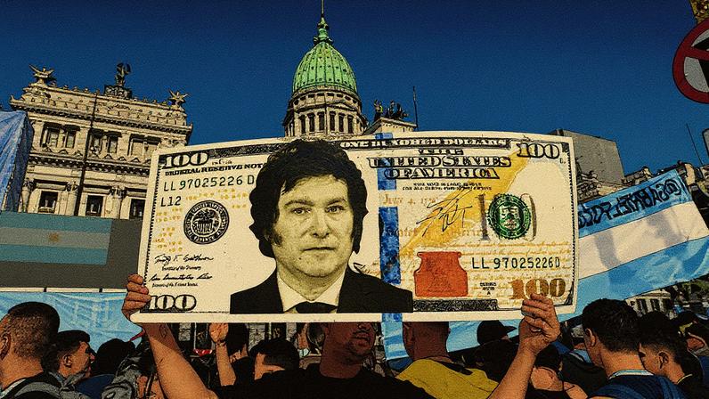 Presidente da Argentina tenta combater a alta do dólar no país (Foto: Reprodução)