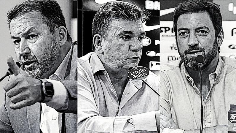 Ex-presidentes do Corinthians posam juntos em um evento (Foto: Reprodução)