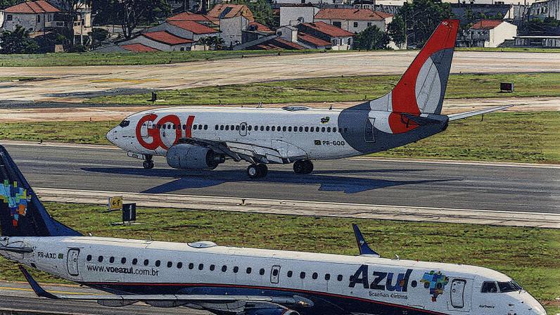 Aeroporto de Congonhas, em São Paulo (Foto: Reprodução)