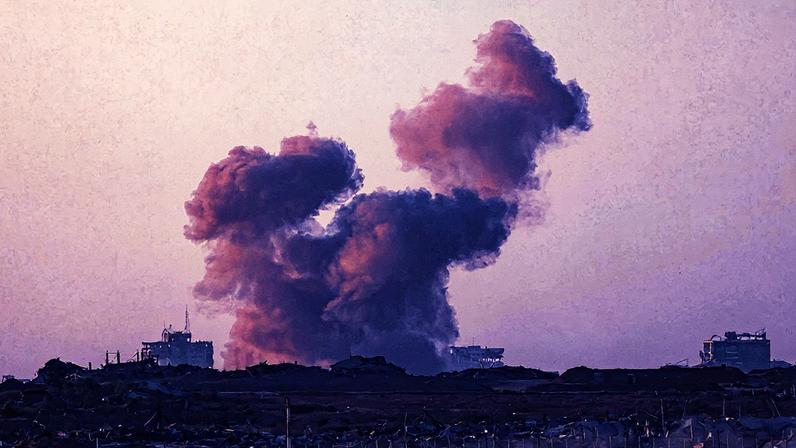 Exército israelense realiza bombardeios e operações terrestres na Cidade de Gaza (Foto: Reprodução)