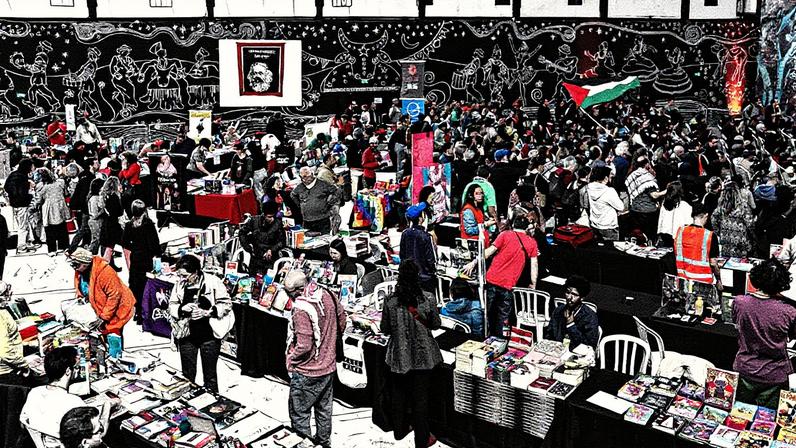 Abertura da Flipei, Festa Literária Pirata das Editoras Independentes, no Galpão Elza Soares, em São Paulo (Foto: Reprodução)