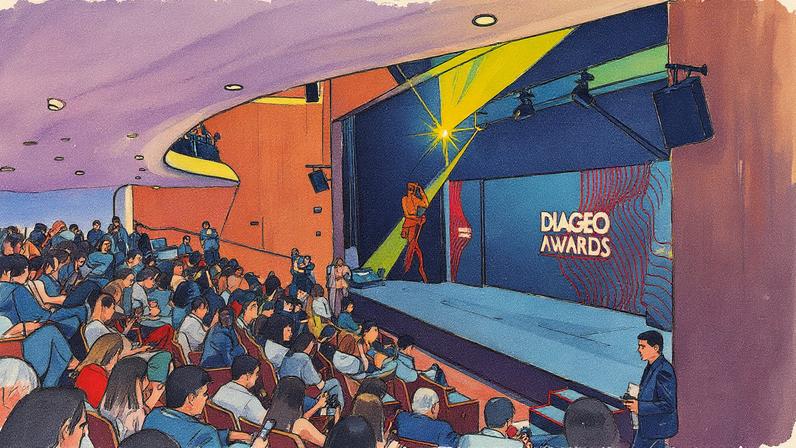 Premiação Diageo celebra a criatividade em evento com decoração temática (Foto: Reprodução)