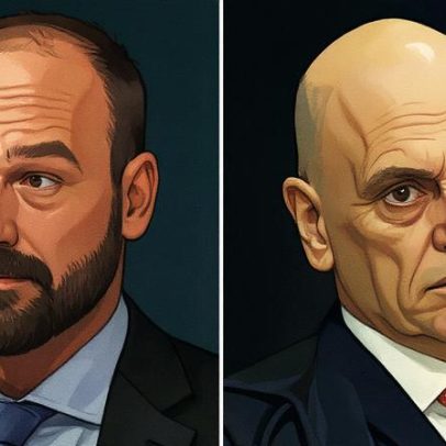 Aliados de Eduardo Bolsonaro planejam novas sanções contra Alexandre de Moraes
