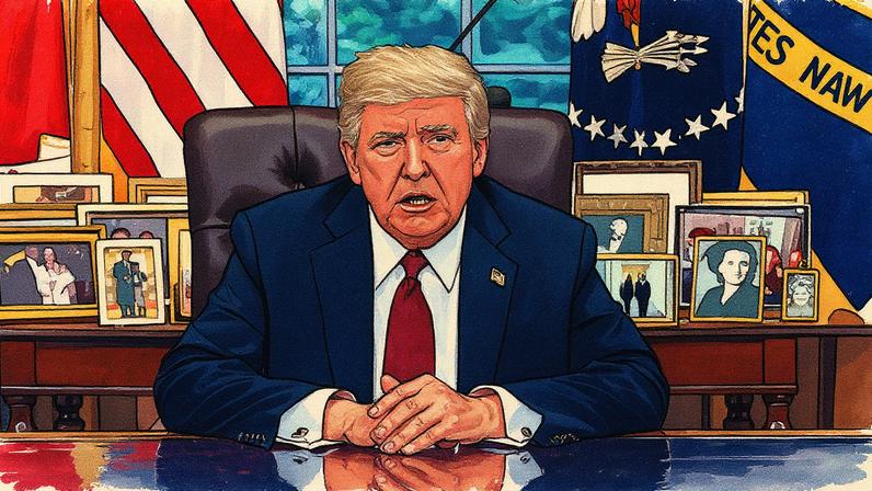 Presidente dos EUA Donald Trump em evento público (Foto: Reprodução)