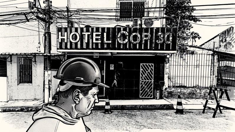 Fachada do Hotel COP30, localizado no centro de Belém, Pará, com zero reservas a dois meses da conferência climática da ONU (Foto: Reprodução)