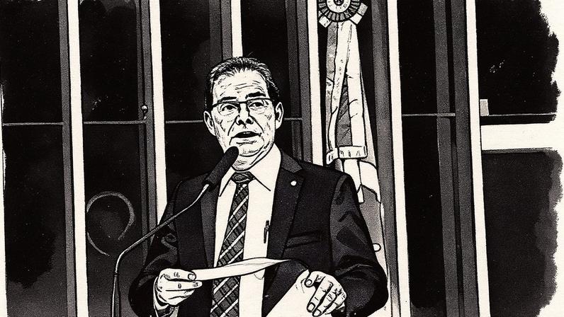 Deputado Paulinho da Força discursa na Câmara dos Deputados (Foto: Reprodução)