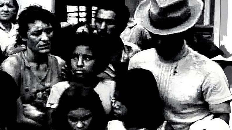Cena do documentário 'Seis dias em Ouricuri' (1975), de Eduardo Coutinho, exibido no Globo Repórter (Foto: Reprodução)