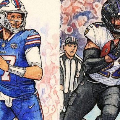 Josh Allen brilha e quebra recordes em vitória dos Bills sobre os Ravens