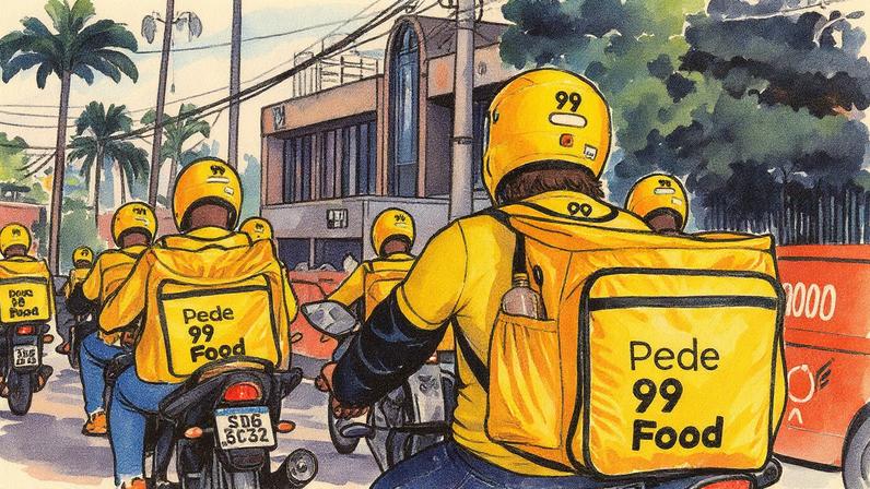 Serviço de entregas da 99 é lançado no Brasil (Foto: Reprodução)