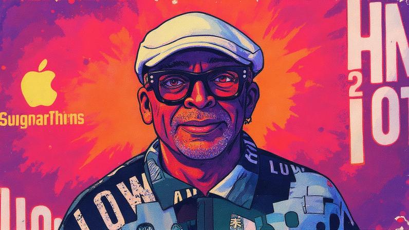 Spike Lee participa de sessão de "Luta de Classes" em Los Angeles (Foto: Reprodução)