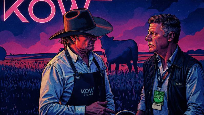 Jon Urbana, fundador da KOW Steaks (Foto: Reprodução)