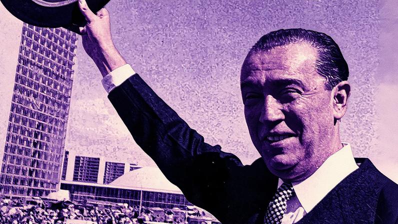 Juscelino Kubitschek, presidente do Brasil de 1956 a 1961 (Foto: Reprodução)