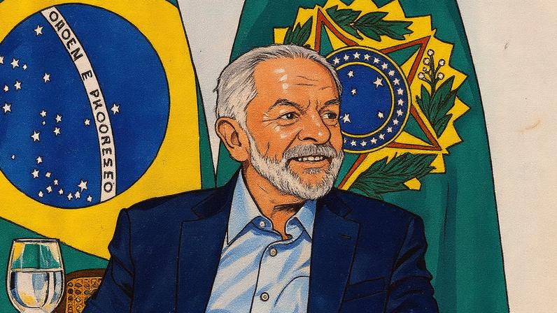 Presidente Lula em evento oficial (Foto: Reprodução)