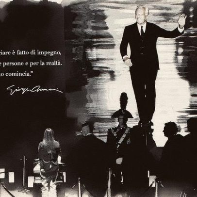 Giorgio Armani é homenageado em emocionante cerimônia de despedida