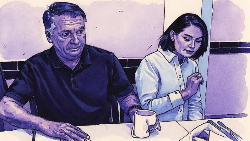 Bolsonaro está em prisão domiciliar na casa onde vive com Michelle (Foto: Reprodução)