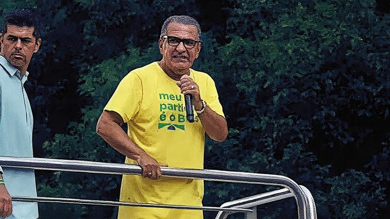 Pastor Silas Malafaia participa de ato na Avenida Paulista (Foto: Reprodução)