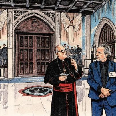 Catedral de São Patrício apresenta mural de 1.920 pés quadrados de Adam Cvijanovic