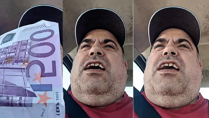 Homem oferece 500 euros por 'cabeça de brasileiros' em vídeo (Foto: Reprodução)