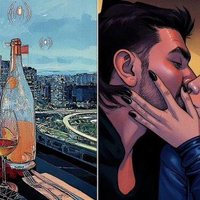 Luan Pereira troca beijos com influenciadora após negar namoro