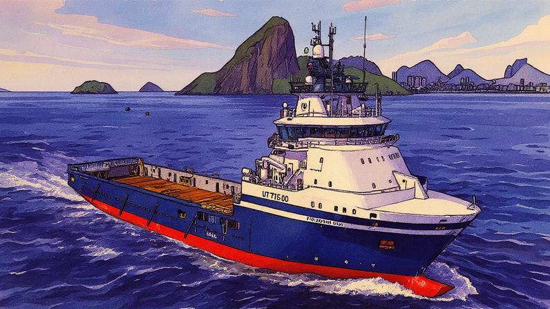 Embarcação da Posidonia em destaque (Foto: Reprodução)