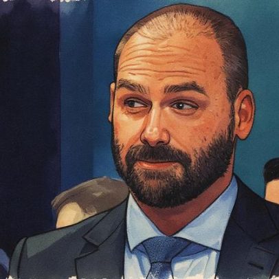 Eduardo Bolsonaro se ausenta de votação sobre anistia devido a problemas na plataforma