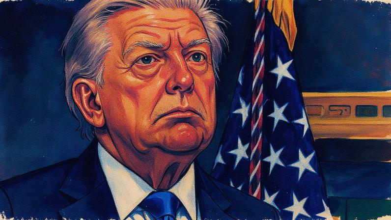 Presidente dos EUA, Donald Trump, durante evento na Casa Branca (Foto: Reprodução)
