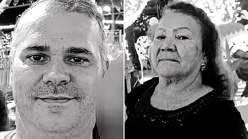 Corpos de mãe e filho foram encontrados em uma geladeira (Foto: Reprodução)