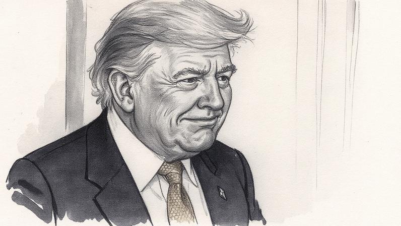 Presidente dos EUA, Donald Trump, em evento público (Foto: Reprodução)