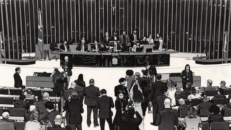 Audiência na Câmara dos Deputados para discutir a reforma administrativa (Foto: Reprodução)