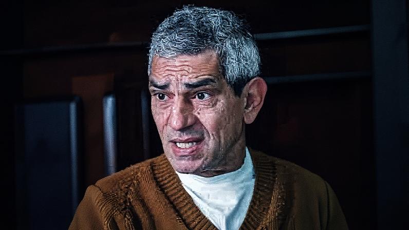 Chico Picadinho na época em que cometeu os crimes e mais recentemente, já na prisão (Foto: Reprodução)