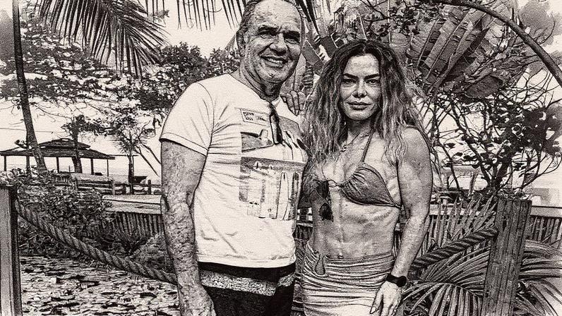 Irmãos aparecem juntos em cena de filme (Foto: Reprodução)