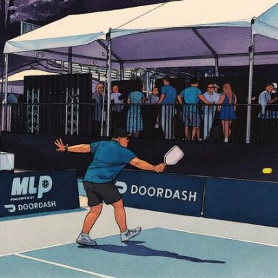 Pickleball conquista quadras de tênis nos EUA e se torna o novo esporte da moda