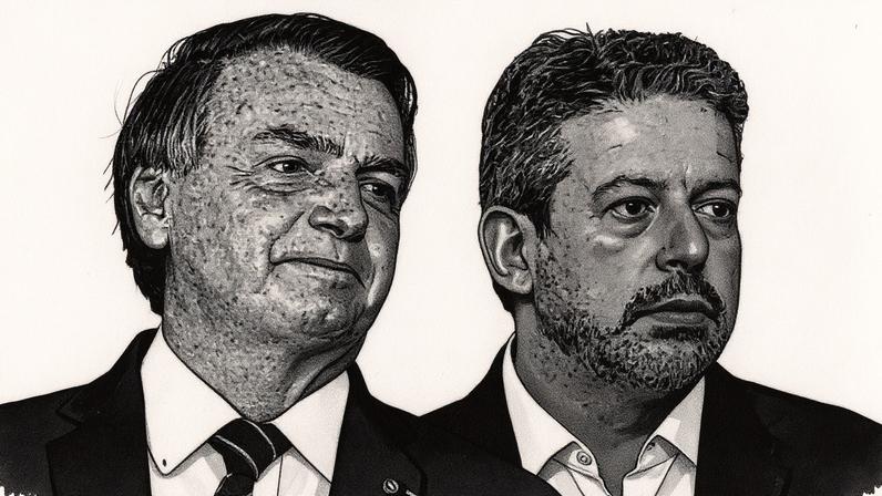 Bolsonaro e Arthur Lira em imagem de arquivo (Foto: Reprodução)