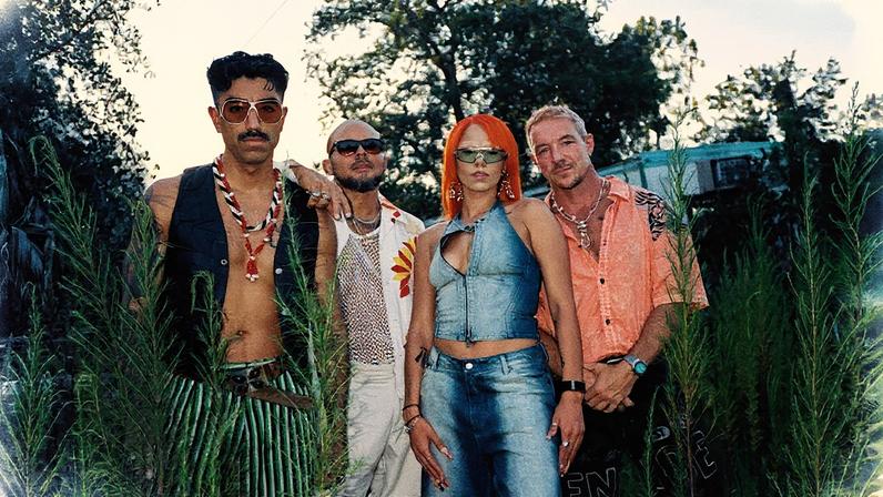 Major Lazer se apresenta em uma festa de rua gratuita em Las Vegas (Foto: Reprodução)
