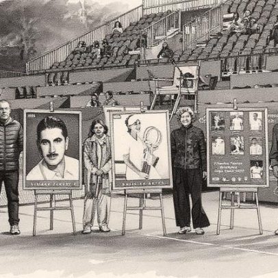 Alcides Procópio e Sofia de Abreu entram para o Hall da Fama do Tênis Brasileiro