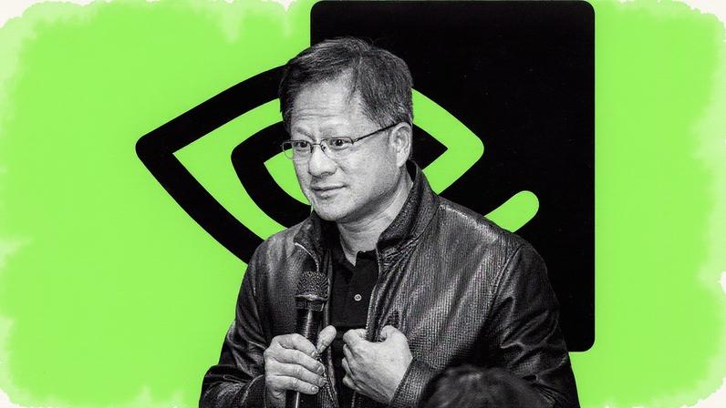 Homem de terno e gravata, CEO da Nvidia, posando para a foto (Foto: Reprodução)