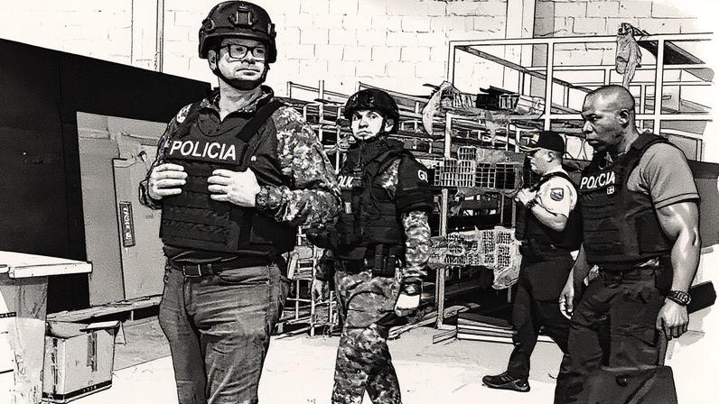 Operativo contra Comandos de la Frontera em Ecuador em 9 de setembro de 2025 (Foto: Reprodução)