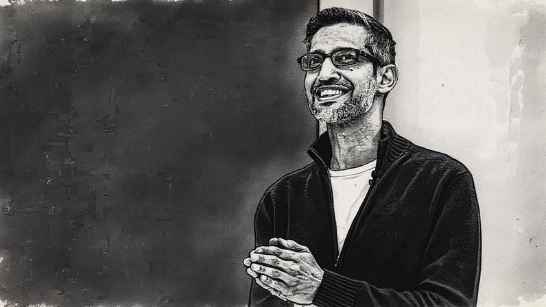 Sundar Pichai gesticula para a multidão durante a conferência anual de desenvolvedores I/O do Google em Mountain View, Califórnia (Foto: Reprodução)