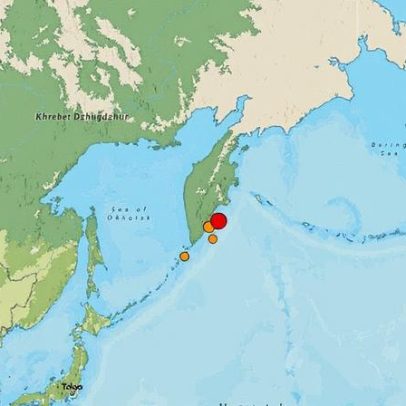 Terremoto de 7,8 na Rússia gera alerta de tsunami para áreas costeiras