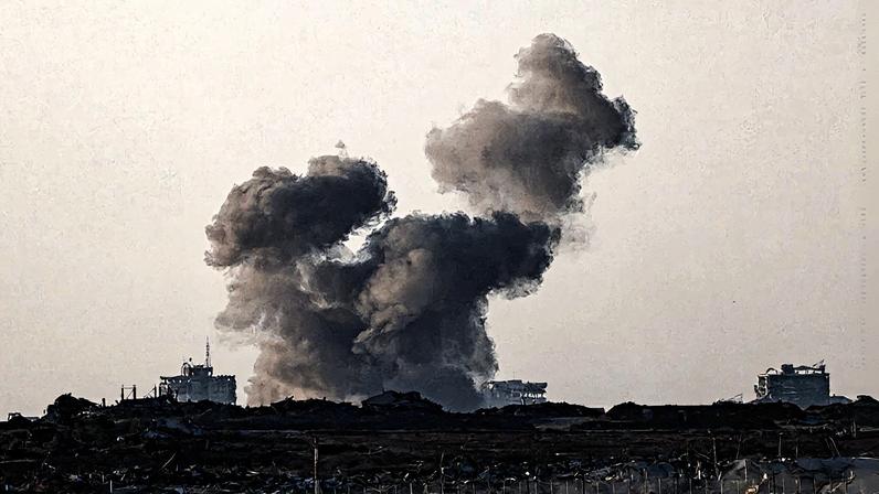 Exército israelense realiza bombardeios e operações terrestres na Cidade de Gaza (Foto: Reprodução)