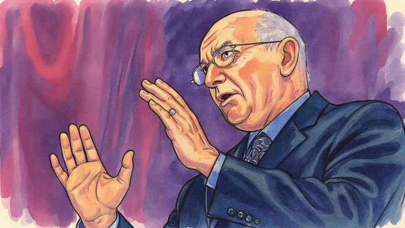 Philip Kotler discute o papel do CMO do futuro, destacando a combinação de dados, empatia, visão estratégica e influência na organização (Foto: Reprodução)